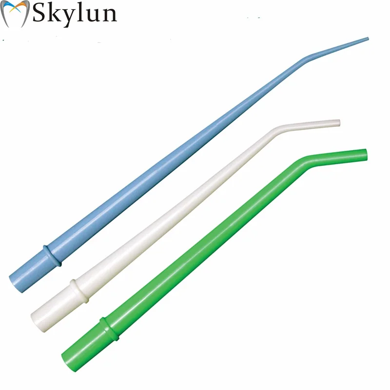 25pcs dental surgery pipe With the elbow dental operation elbow pipe dental strong weak suction tips three types SL403