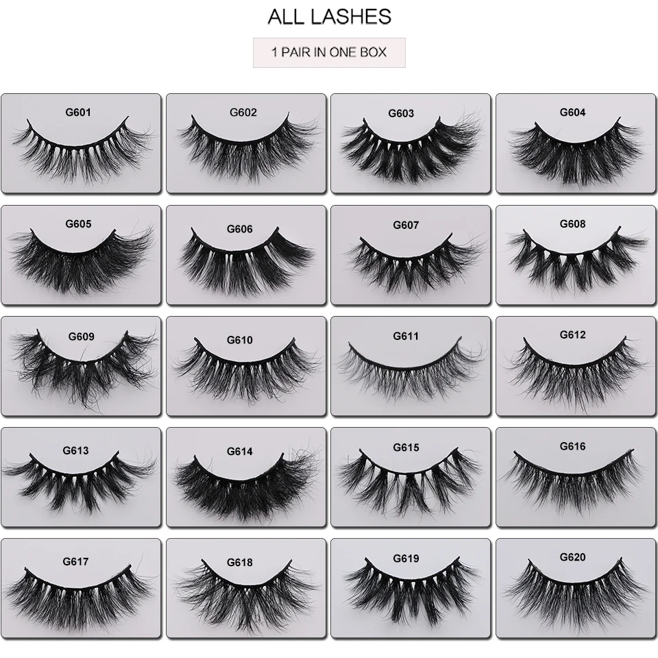 Fluffy Lashes Mink Makeup Short Natural Eyeleshes 2021 New Messy Curling Mink Eyelashes