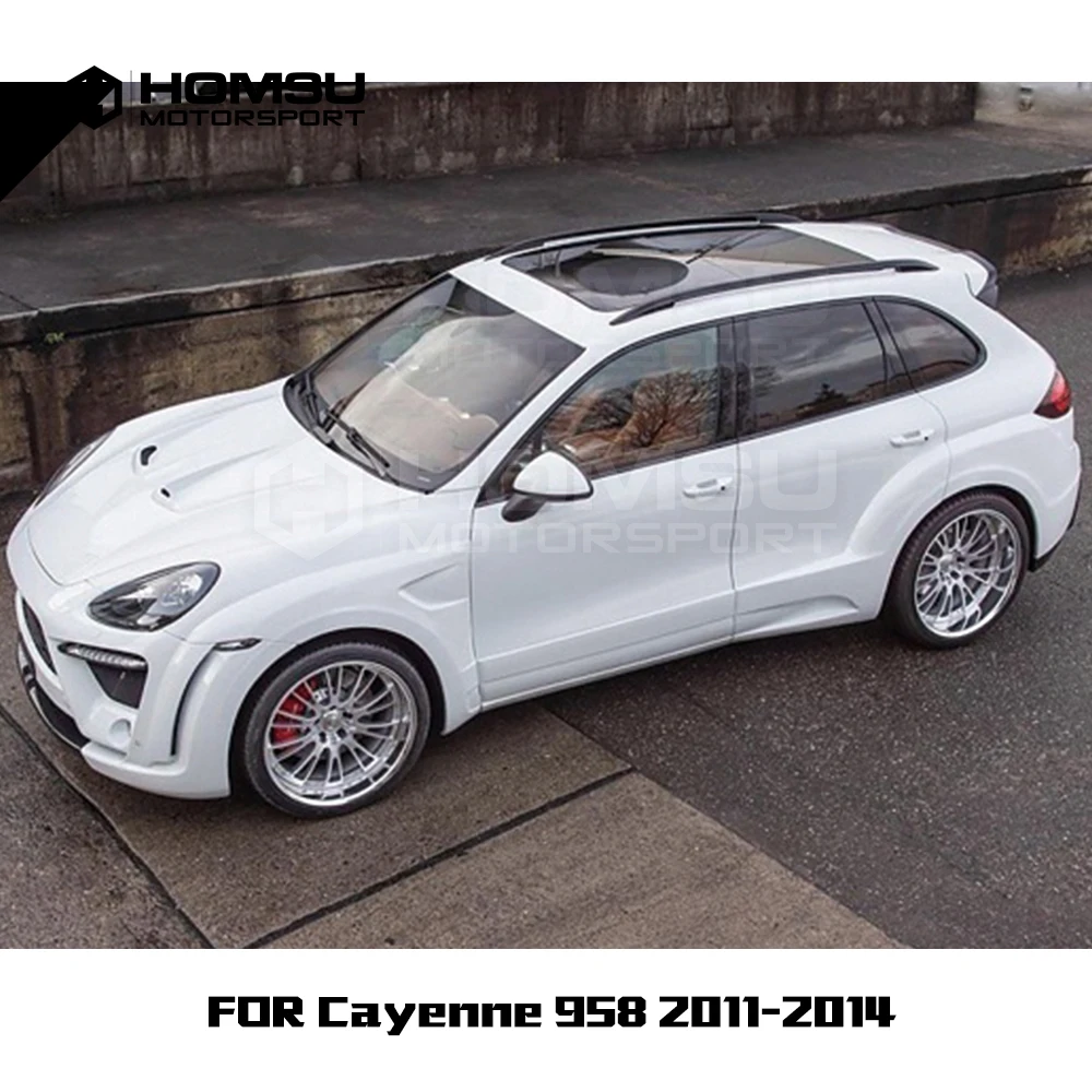 

FD style kit Suitable For 2011-2014 958 Porsche Cayenne Full Body Kit Front Bumper Rear Bumper Side Skirts Fender Flares