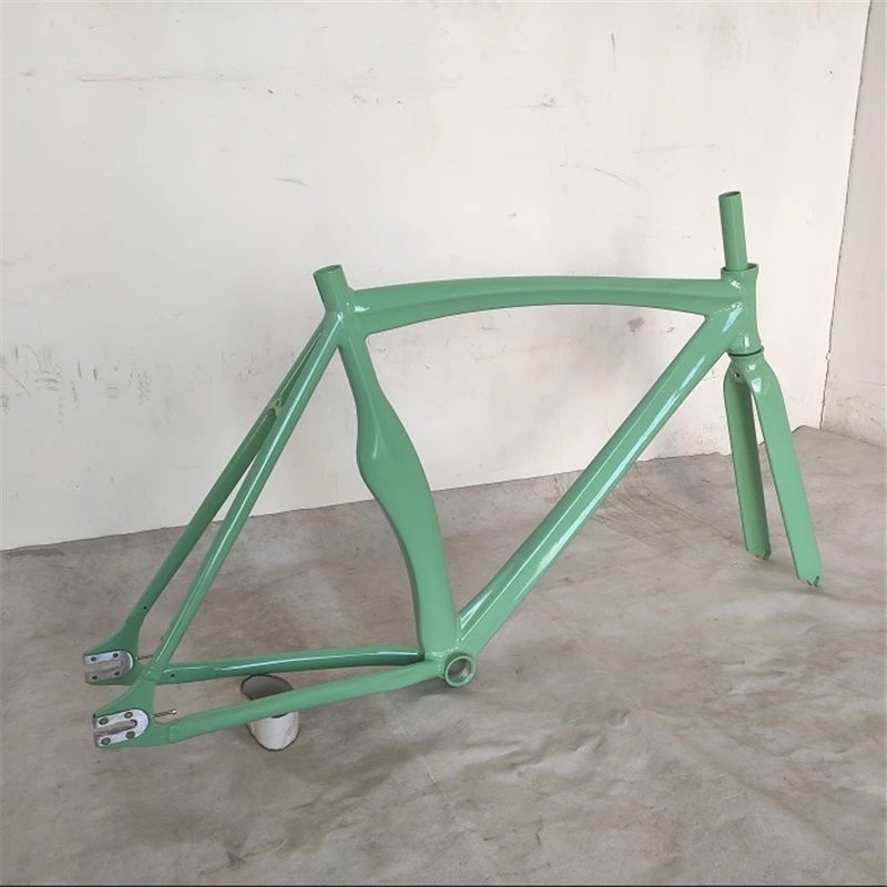 Bicycle Frame Aluminum Alloy Fixed Gear Track Bike Frameset Single Speed Cycling Parts Fixie