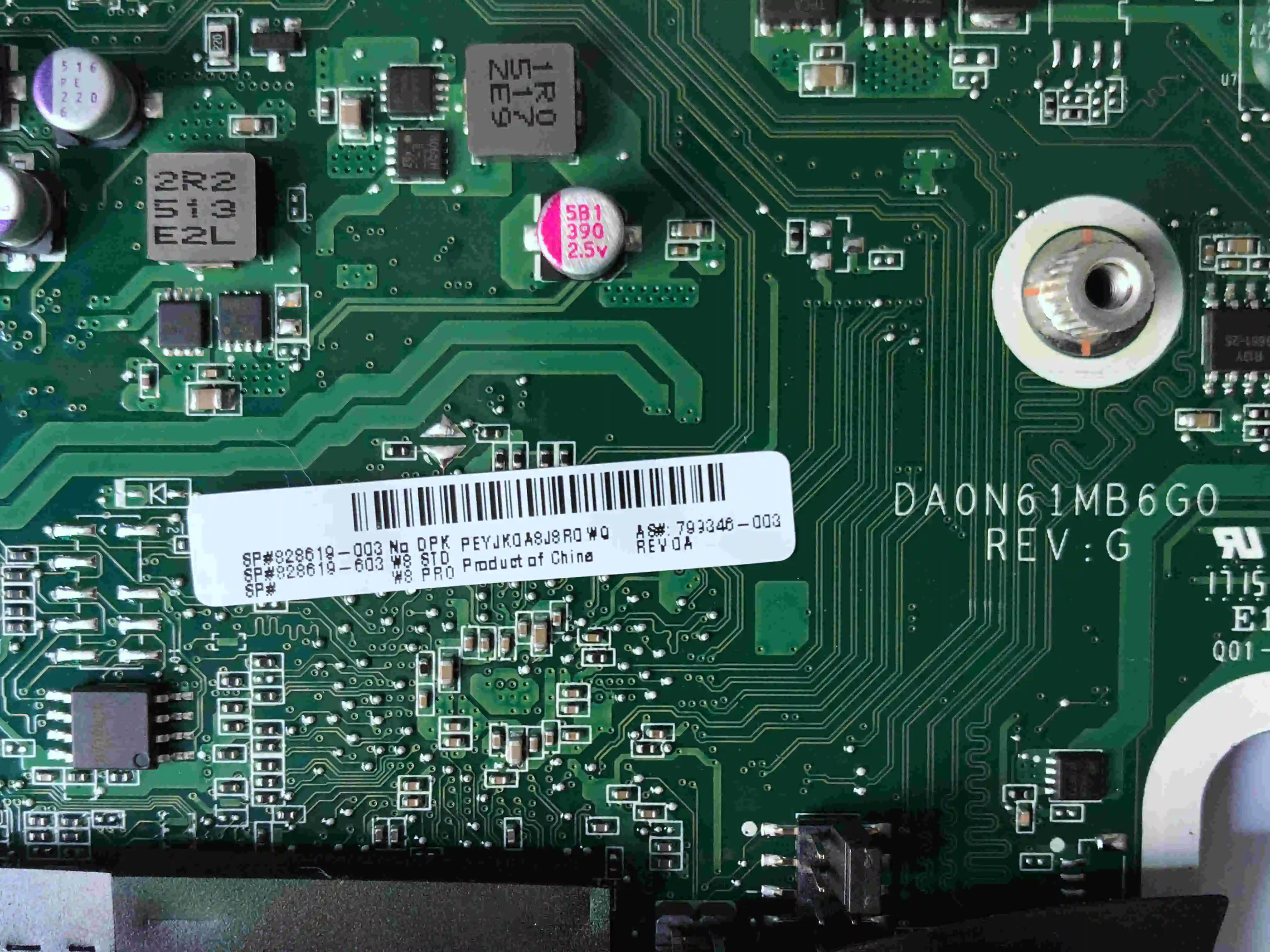 Novo para hp pavilion 23-q 27-n 27-n001la 27-n003la 27-n101la 27-n103la amd r7 a360 2gb placa-mãe 799346-003 828619-003