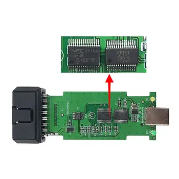 Auto skener OBD2 A++ kvality 1.4.0 pro BMW, nástroj pro odemknutí skeneru verze 1.4 s čipem FT232RL, PA Soft V1.4.0 pro skener BMW 1.4 10 nejlepší prodej skenování odemknutí auta - №3
