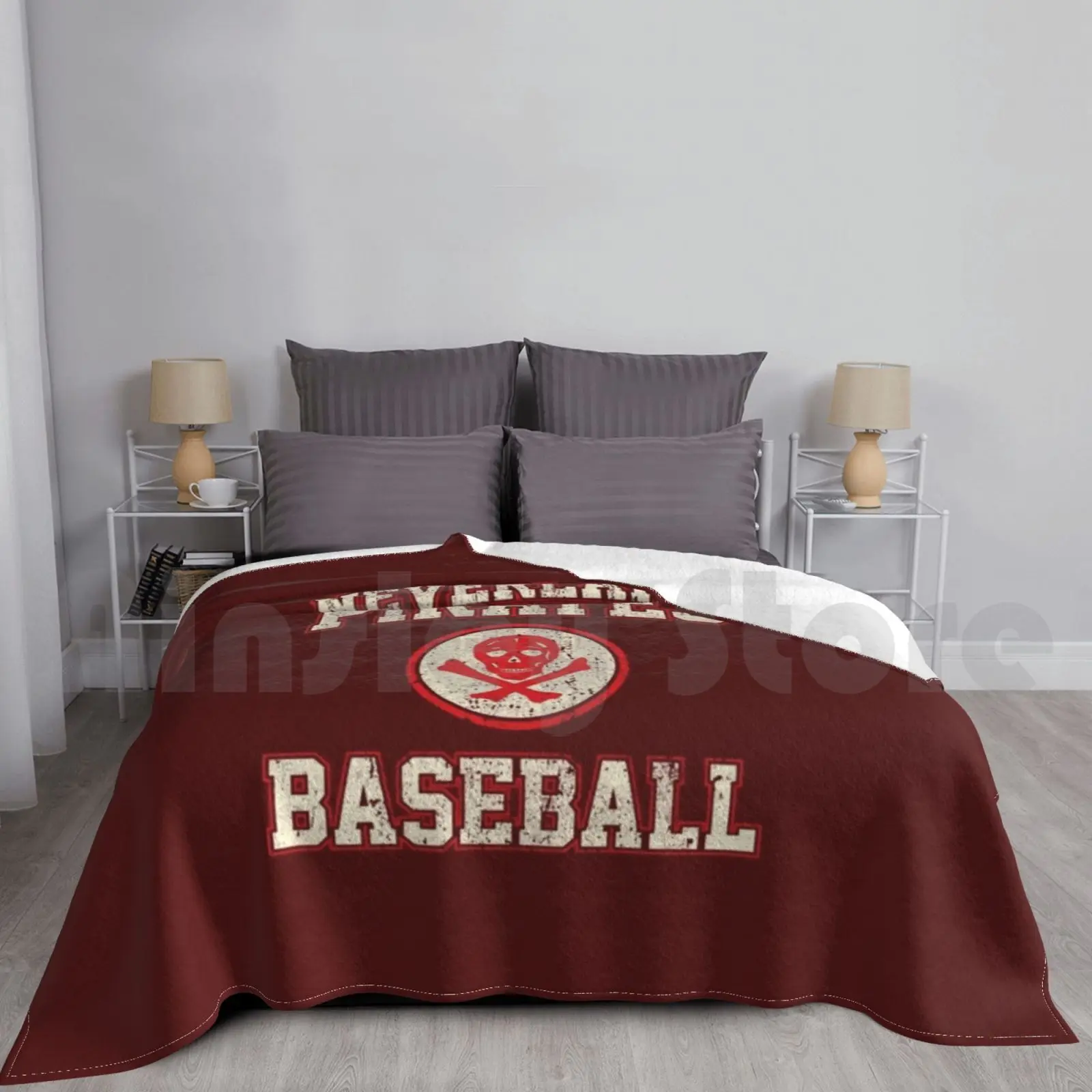 Neverland Pirates Baseball ( Variant ) Blanket Fashion Custom Pirates Robin Williams Movie Rufio Wendy