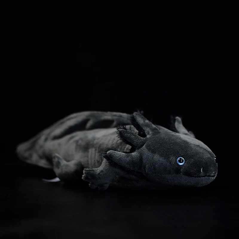 Axolotl-juguete de peluche suave para niños, simulación realista, Ambystoma, mexianum, dinosaurio, animales, modelo, muñeca, regalos