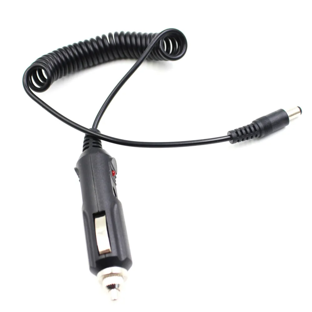 12V Batterie Kabel Linie Baofeng UV-5R Auto Ladegerät Für UV-82 UV-5RE UV-9R UV-XR UVB2 Plus TG-UV2 Ladegerät Walkie Talkie zubehör