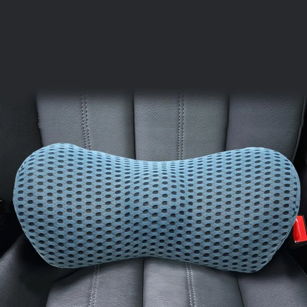 Lumbar Car Leg Cushion Breathable Memory Cotton Car Chair Back Support Massage Cushion Pillow Car Seat Pillow Car Accessories