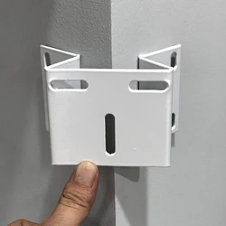 Black White Metal CCTV Video Surveillance Camera Mounting Bracket Vertical Wall Corner Right Angle Plate Supporting Holder Crane