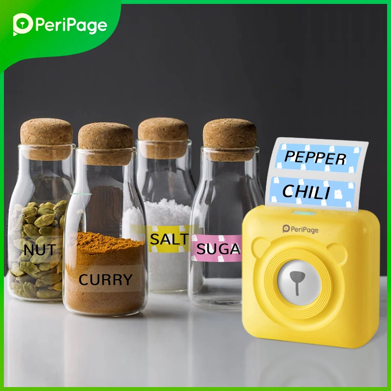 PeriPage Portable Thermal Bluetooth Printer A6 Set Giftbox 203dpi