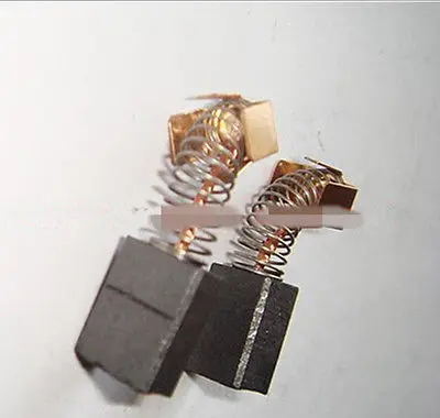 Щетка карбоновая для двигателя электроинструмента, 29/64x5/16x1/5x5 мм, 10 шт.