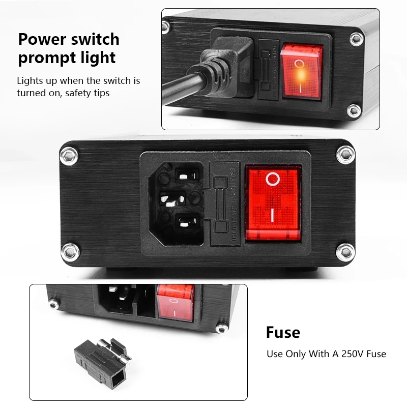 T12 Soldering Station STM 32 Digital Temp Adjust Repair Soldering Iron Equipment Portable Home Electronics Repair Tool Set