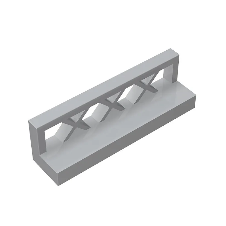 Строительные блоки, технические детали, 1x4x1, Заборная панель, 10 шт., MOC, совместимы с брендами игрушек для детей, 3633