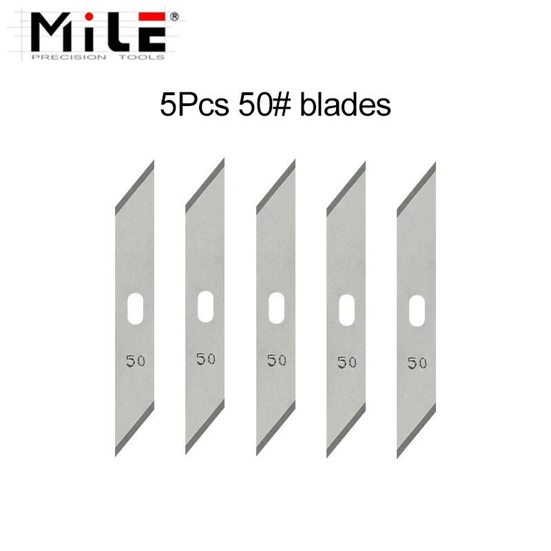 5pcs 3# 1# 50# 7# Wood Carving Blades Tools for Engraving Craft Sculpture Knife Scalpel Cutting Tool for Phone PCB Repair Tools