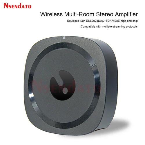 Audiocast-ワイヤレスマルチルームステレオアンプ,アナログ同軸同軸ジャック,Airplay dlna tidal,amp80 bt5.0