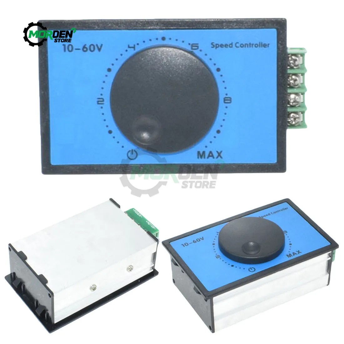 New 20A PWM DC Motor Speed Controller Start Switch TE1255 775 Motor DC 10-60V 12V 24V 48V Controllers Dropship