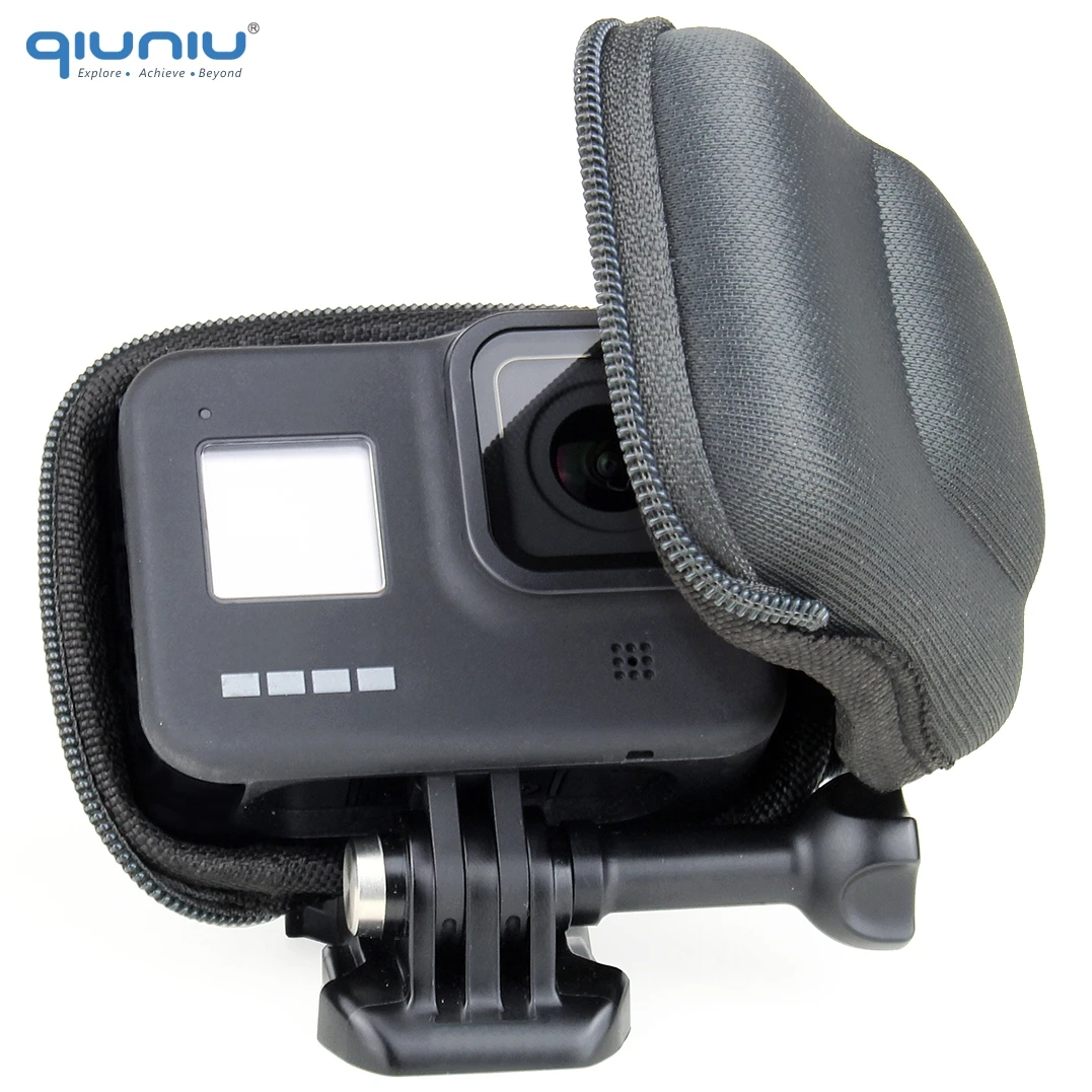Защитная сумка QIUNIU для GoPro Hero 13 12 11 10 9, черный или 8 или 5 6 7 Мини-чехол Компактная портативная коробка для Go Pro 13 Аксессуары Защитная сумка QIUNIU для GoPro Hero 13 12 11 10 9, черный или 8 или 5 6 7 Мини-чехол Компактная портативная коробка для Go Pro 13 Аксессуары