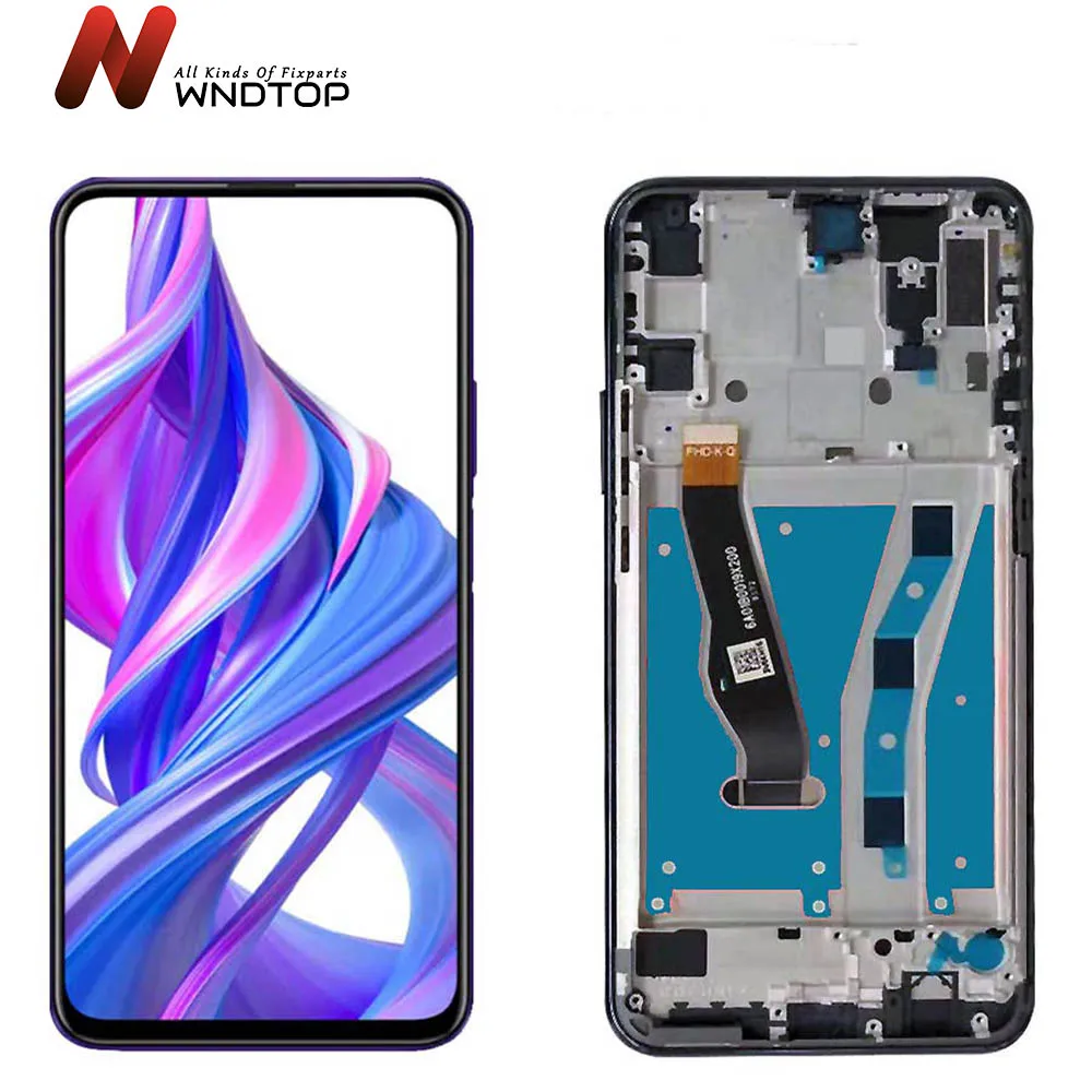 

For Huawei Y9s LCD Honor 9X Display Touch Screen Digitizer Assembly With Frame Repairment Part 6.59" For Honor 9x Pro LCD Screen