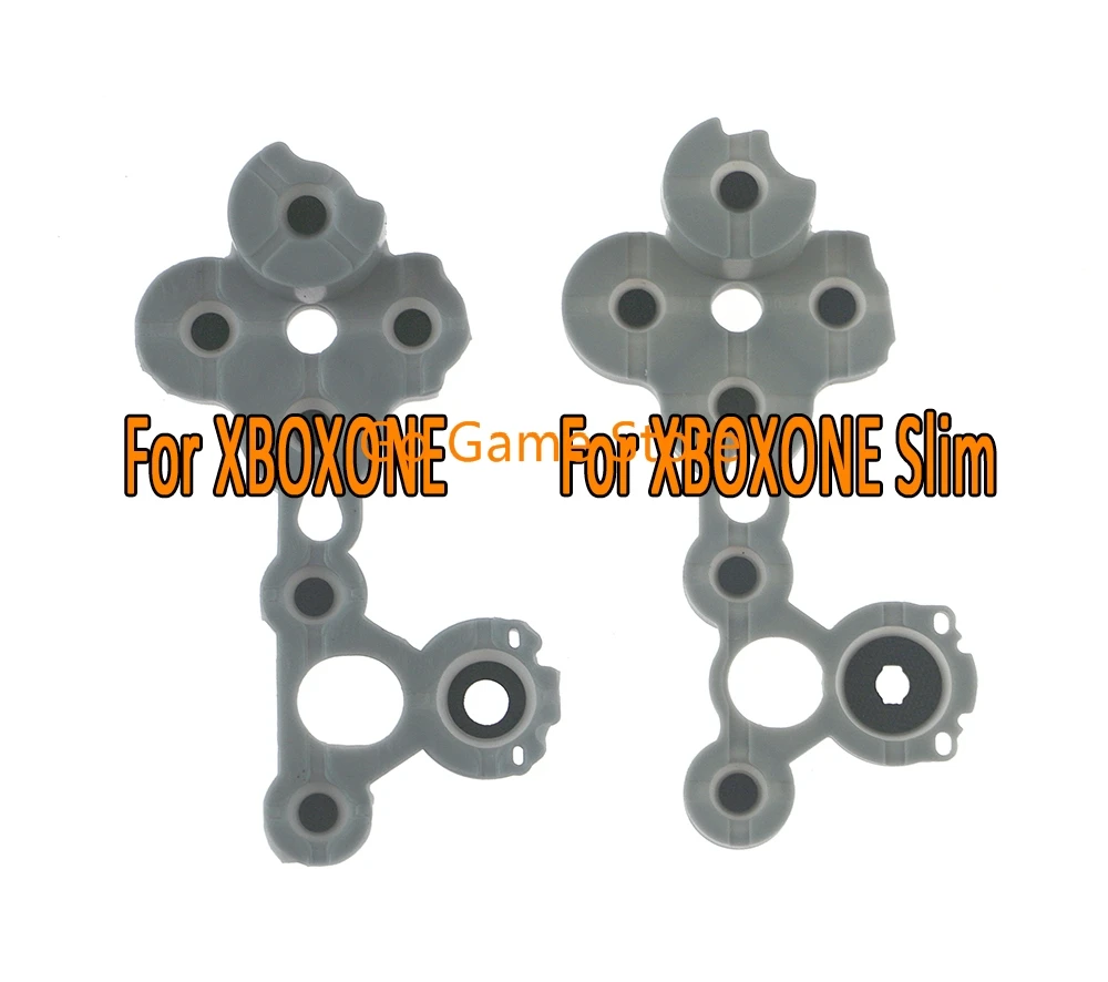 50 Uds para controlador Xbox One S D Pad Original para XBOX ONE botón de goma conductora de silicona