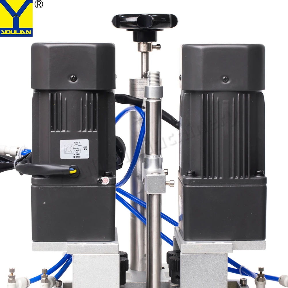 رذاذ الزناد آلة السد الزجاجات البلاستيكية قبعات غطاء المسمار كابر