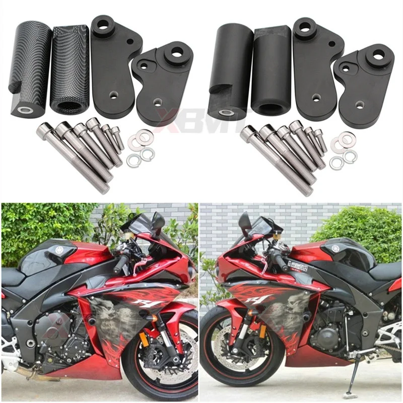 

Motorcycle Frame Sliders Crash Falling Protection For Yamaha YZF-R1 YZFR1 YZF R1 YZF1000 2009 2010 2011 2012 2013 2014 2015