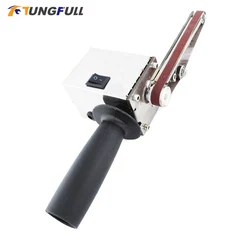 Handheld Electric Belt Sander Sanding Machine Angle Grinder Sharpening Machine Bench Grinder Abrasive Belts Grinder