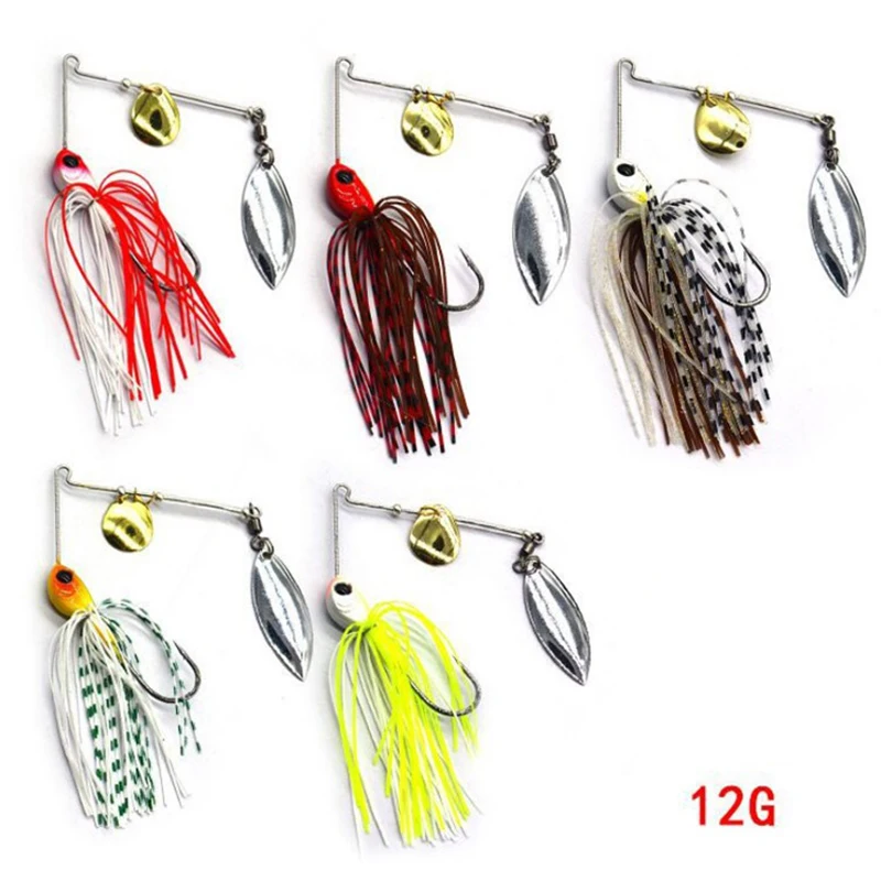 1pcs Fishing Lure 13/18g Wobblers Lures Spinners Spoon Bait For Pike Peche Tackle All Artificial Baits Metal Sequins Spinnerbait