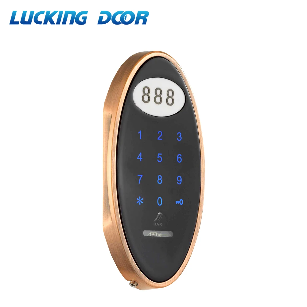 Keyless Touch Keypad Password RFID Card Key Metal Digital Electronic Sauna Cabinet Lock