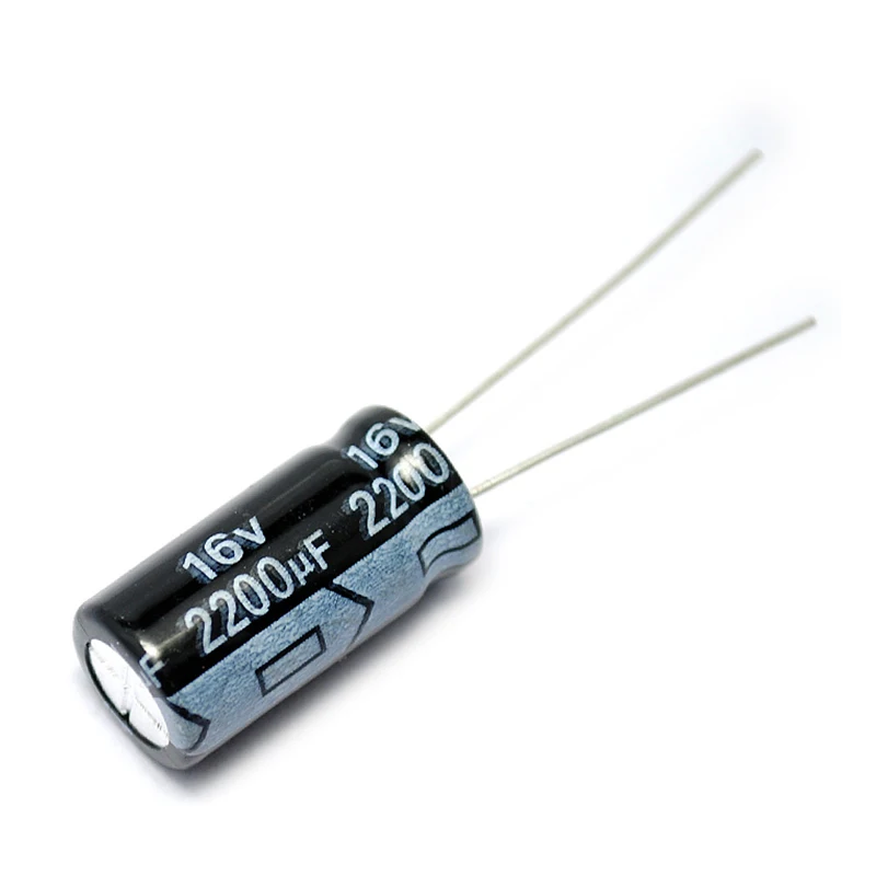 Imagem -04 - Capacitor Eletrolítico de Alumínio 16v 22uf 33uf 47uf 100uf 220uf 330uf 470uf 680uf 1000uf 1500uf 2200uf 3300uf 4700uf 20 Peças