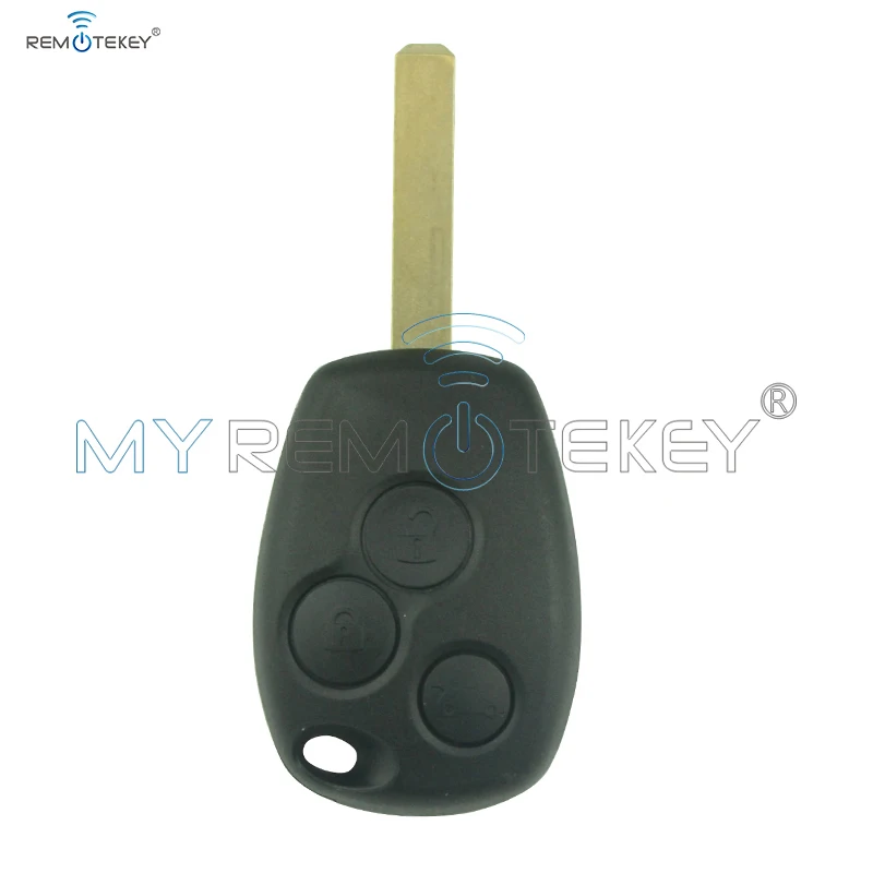 

Remote Car Key for Renault Clio Kangoo Master Modus Twingo 2007 2008 2009 2010 2011 3 Button VA6 433 Mhz ID46-PCF7947 Remtekey