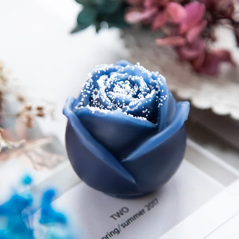 SHENHONG Silicone Mold Cake Rose Flowers Shape 3D Mould Wedding Dessert Mousse Candy Bakeware Tools