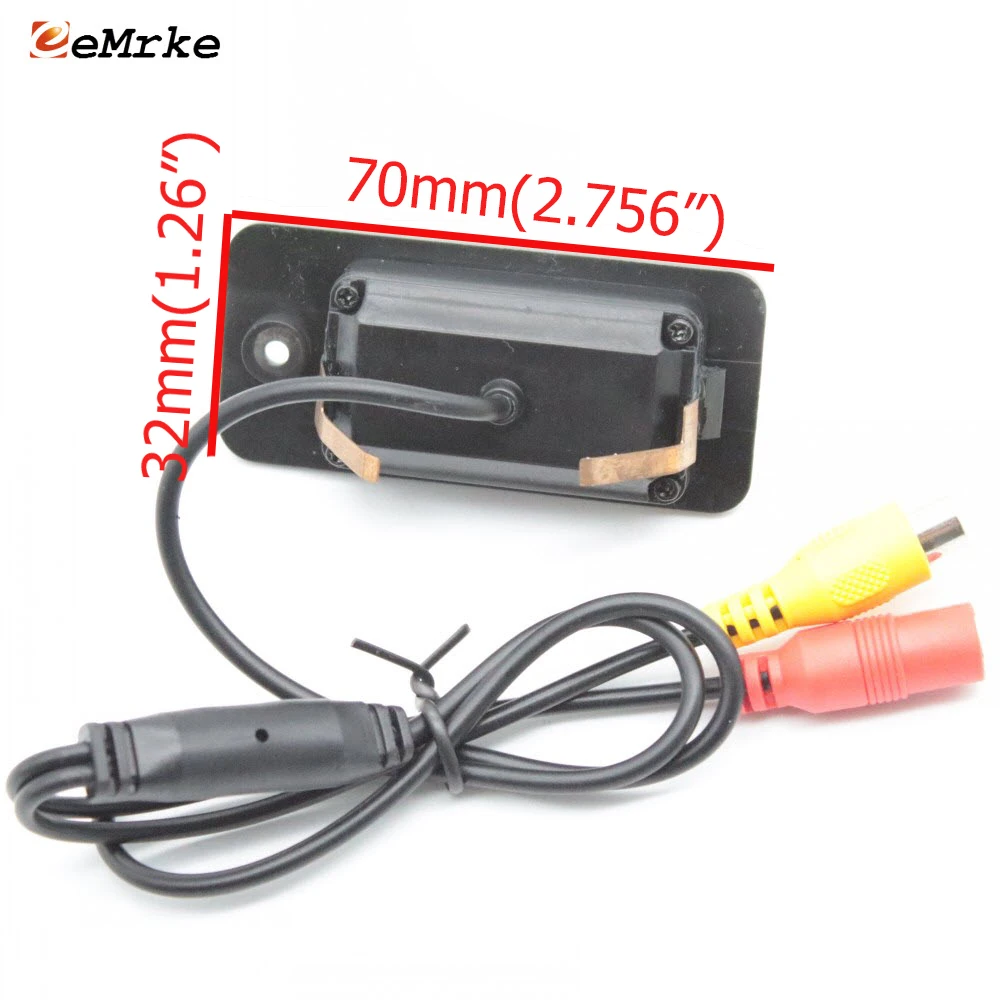 EEMRKE Color Image HD Car Rear View Backup Cameras for Audi A4 S4 RS4 Convertible (8H7,B6,8HE,B7) 04/2002-03/2009