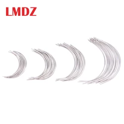 LMDZ 25Pcs C-Shape Curved Mattress Needles Hand Sewing Home Household Repair Sewing Needles about 35mm 40mm 50mm 55mm