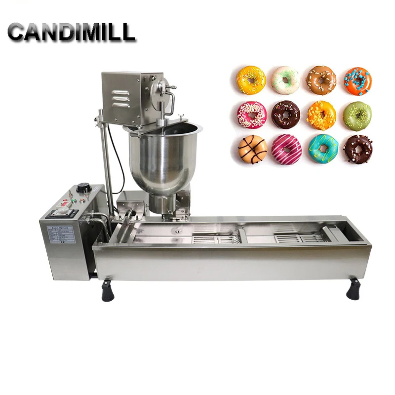 

Frying Donuts Maker Automatic Donut Making Machine Stainless Steel Donut Fryer 220V 110V