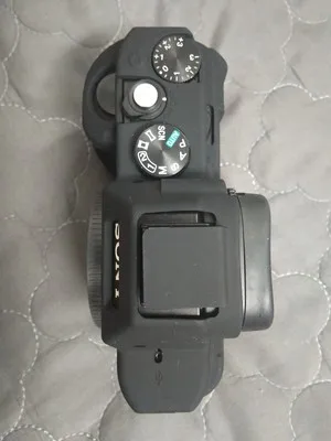 Funda de cámara de goma de silicona suave para Sony A7R A7S, funda protectora de cuerpo