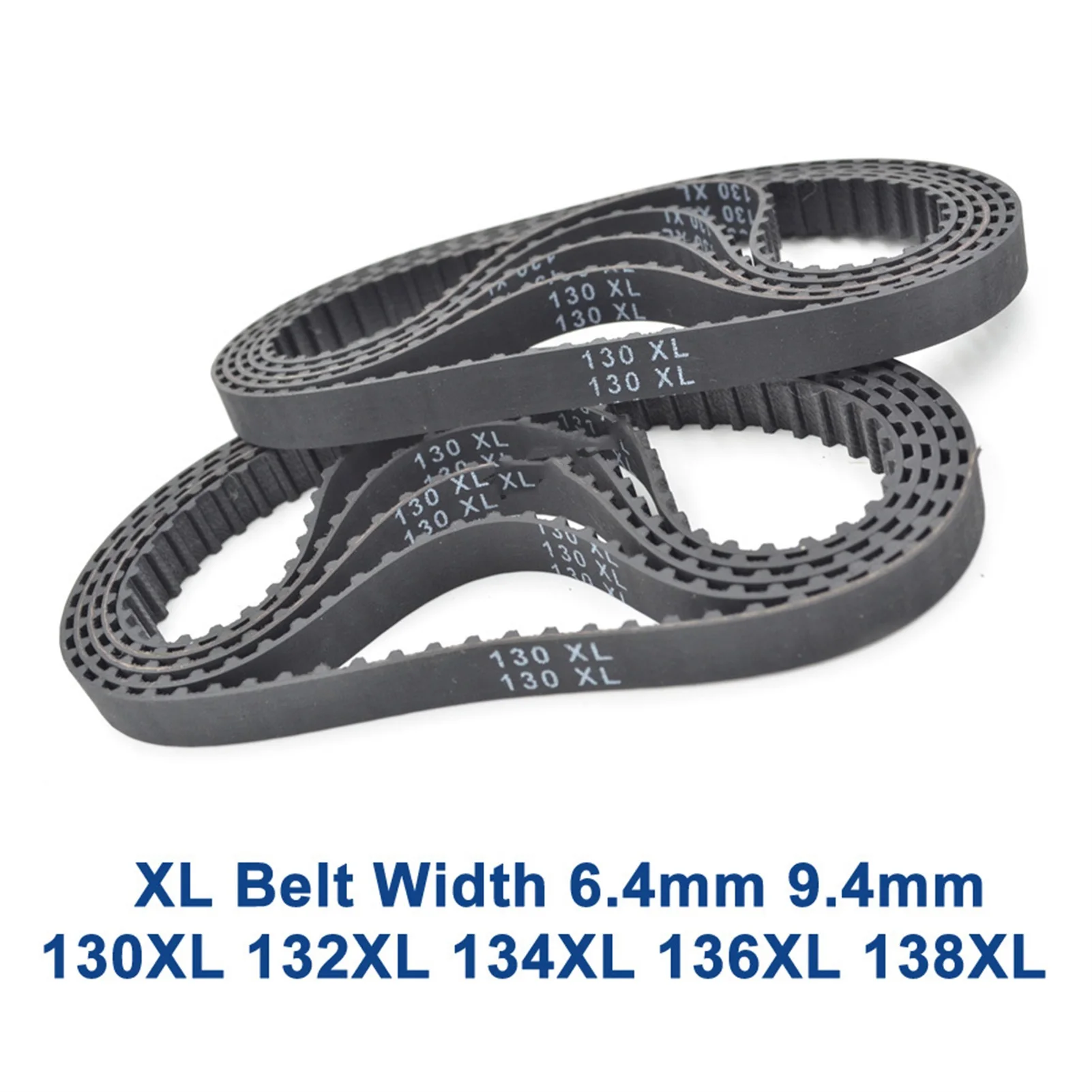 5pcs XL Timing belt, Width 025 6.4mm 037, Teeth 65/66/67/68/69, Synchronous Belt, 130XL 132XL 134XL 136XL 138XL