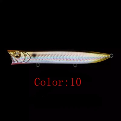 Ooi Guibo 70/85/105/115Mm Oppervlak Drijvende Popper Vissen Lokken 7/9.5/13.5/18G Topwater Kunstmatige Wobbler Voor Bass Harde Aas