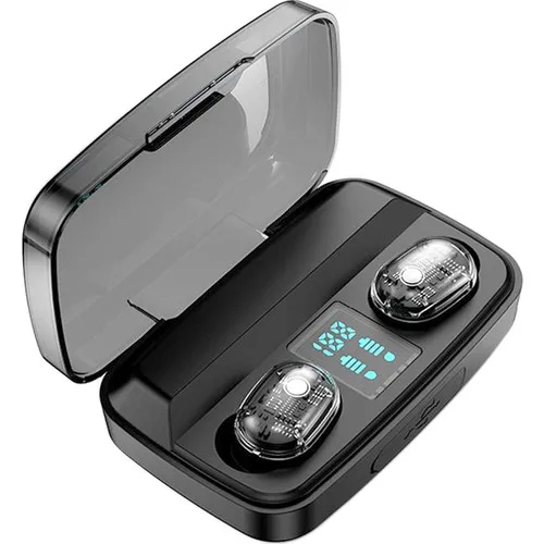 Tws M13C Wireless Rechargeable Bluetooth Earbuds Earphone 5.0 Noise Canceling Touch Control LED Display (From Abroad)