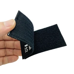 Parche táctico bordado 3D con velcro para chaqueta y mochila