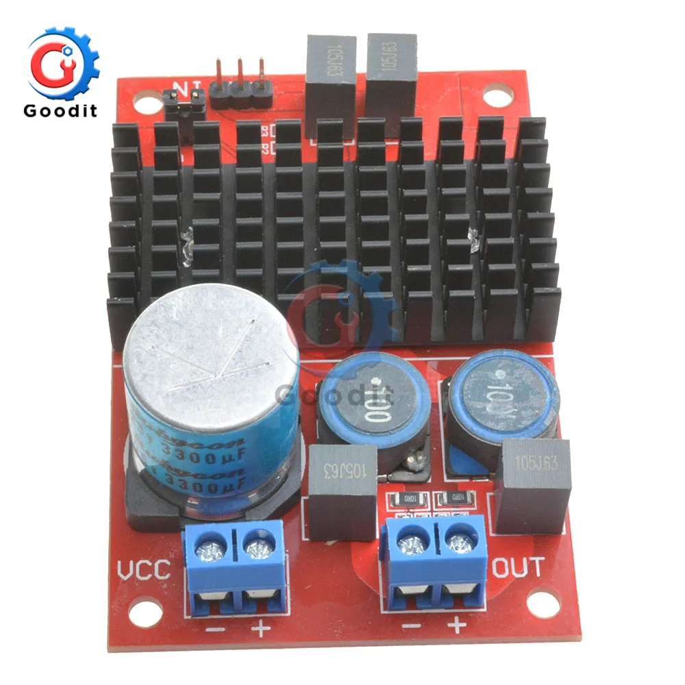 DC 5V-24V Single Channel TPA3116 Digital Audio Amplifier Board 100W BTL Out High Power Amplifier Board 5V 12V 24V