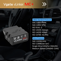 Vgate vLinker MC+ ELM327 Bluetooth 4.0 OBD 2 OBD2 ELM 327 wifi Car Diagnostic For Android/IOS Scanner Auto Tool PK OBDLINK V 1 5