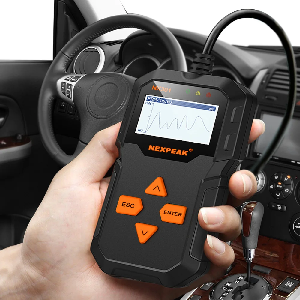 NX301 OBDII Universal Auto Car Diagnostic Tool Scannner Code Reader Diagnostic Scanner Tool OBD2 Tool Better than ELM327 AD310 image 5