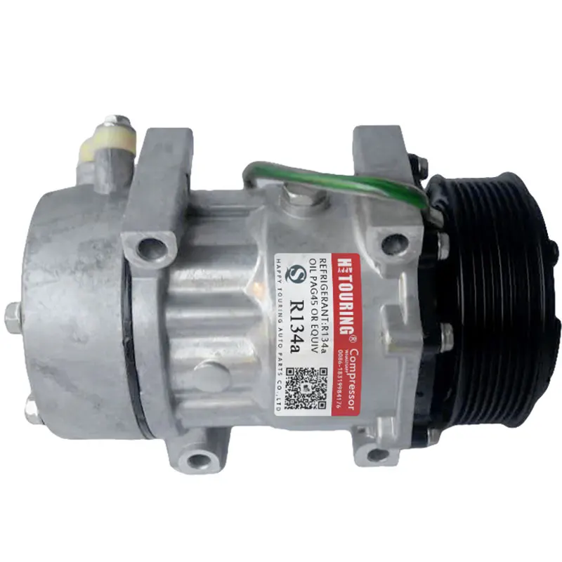 AC compressor sanden 7h15 for Scania trucks P470 R470 R500 R580 P380 P340 R620 T470 10575186 1888034 1376998 1412263 7847 8067