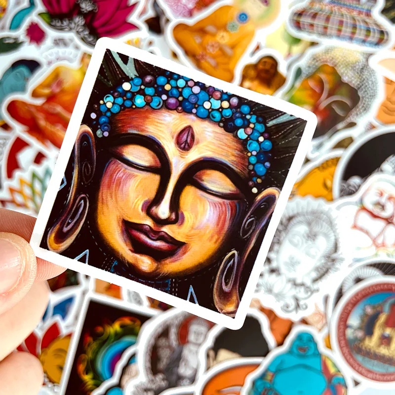 10/30/50/100Pcs Buddharupa Buddhism Stickers For Waterproof Decal Laptop Motorcycle Luggage Snowboard Fridge Phone Car Pegatinas