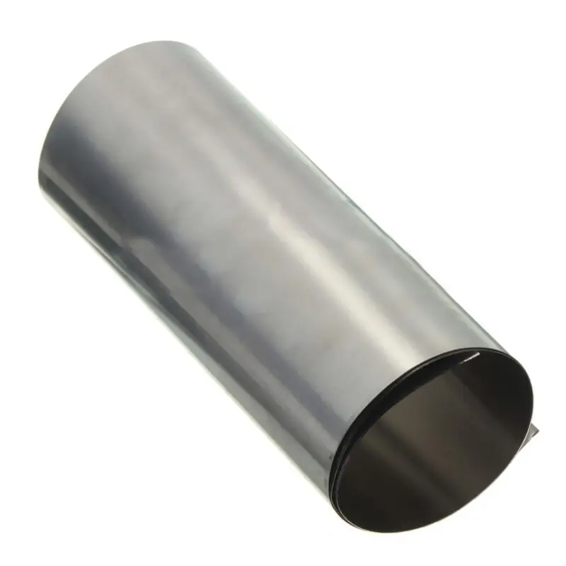 Foglio di lamina di titanio spesso 0.1mm 100x300mm materiale per la lavorazione dei metalli, lavorazione del titanio resistente alla corrosione