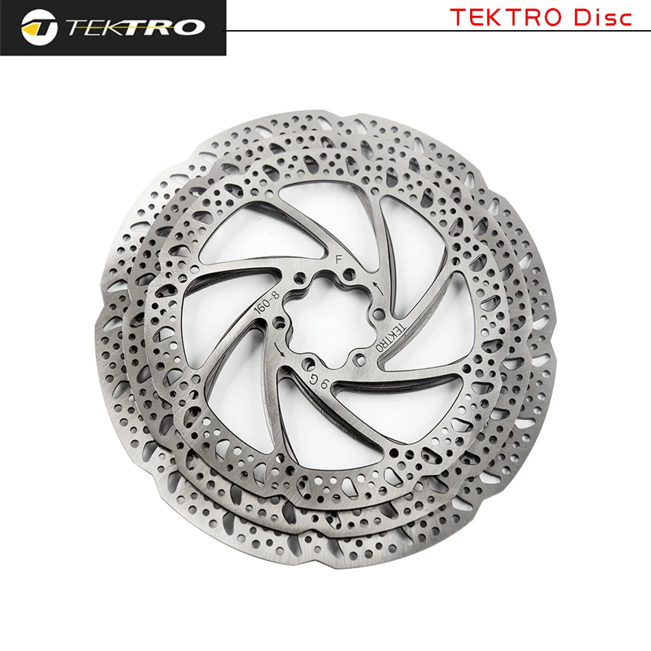 TEKTRO Bicycle Rotor 160/180 / 203mm Mountain Bicycle Hydraulic Disc Brake Discs For MTB Road Foldable Cycling brake pads