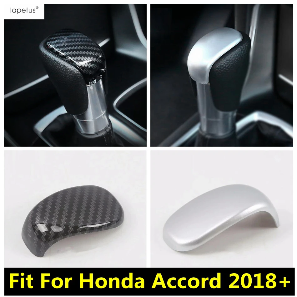 

Car Gear Shift Head Knob Handle Decoration Cover Trim For Honda Accord 2018 - 2022 ABS Matte / Carbon Fiber Accessories Interior