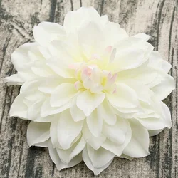 10PCS/lot Big Artificial Dahlia Peony Flower Head 14/15CM Dia Silk Flower Wedding Flowers Wall Floral Party Home Decorative