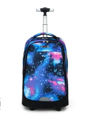 School Trolley backpacks bags for teenagers large wheels travel Wheeled backpack bag On wheels Children Rolling luggage Bags