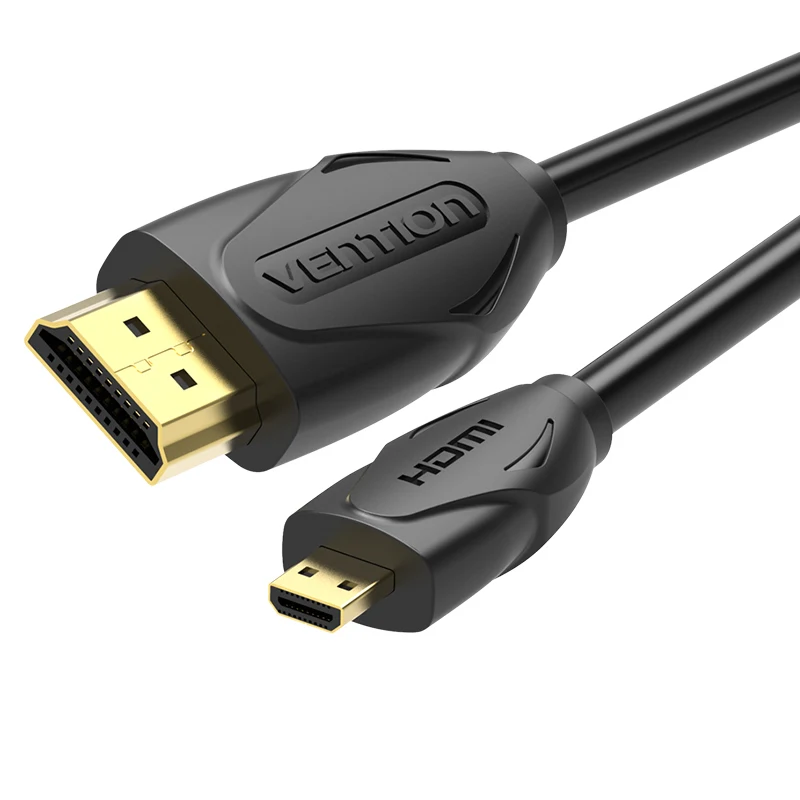 Vention-Câble Micro HDMI vers HDMI, 4K Mini HDMI, mâle vers mâle, pour GoPro Sony, appareil photo, téléphone, tablette, budgétaire, HDTV