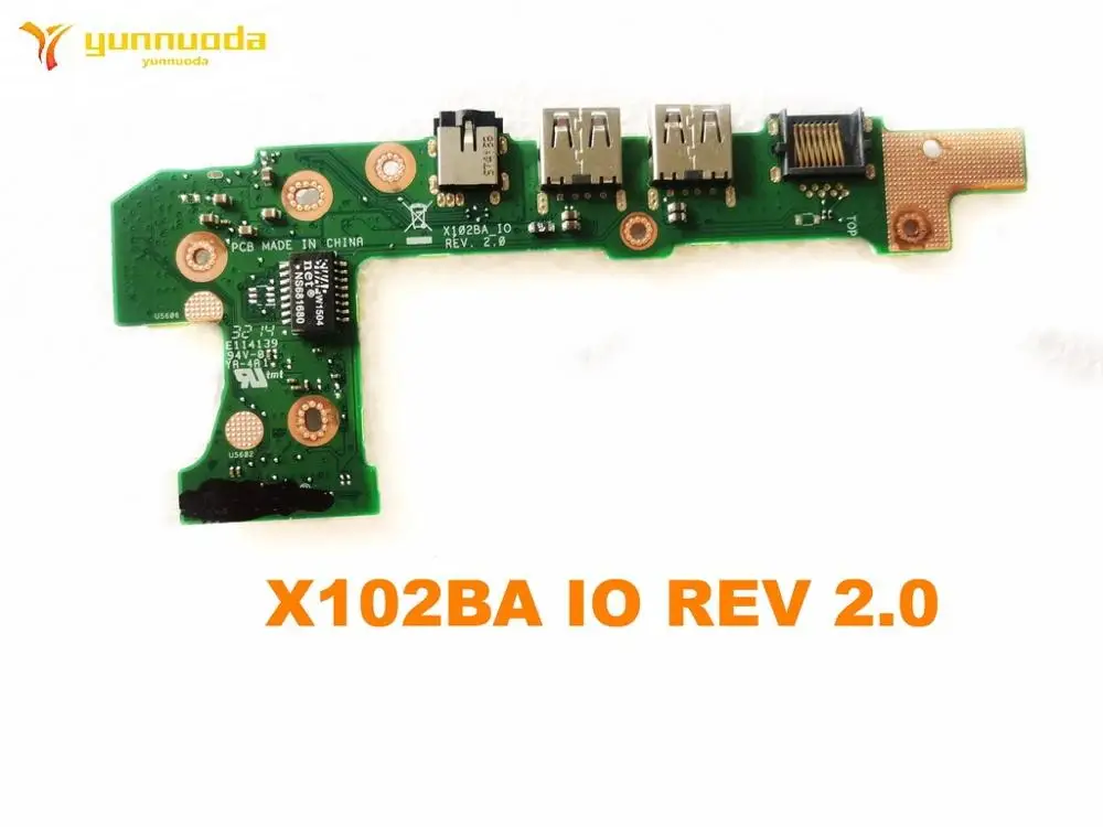 Original for  ASUS X102BA USB BOARD AUDIO board X102BA IO REV 2.0  tested good free shipping