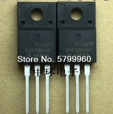 

10 шт./лот SVF2N65F 2N65F TO-220F IC